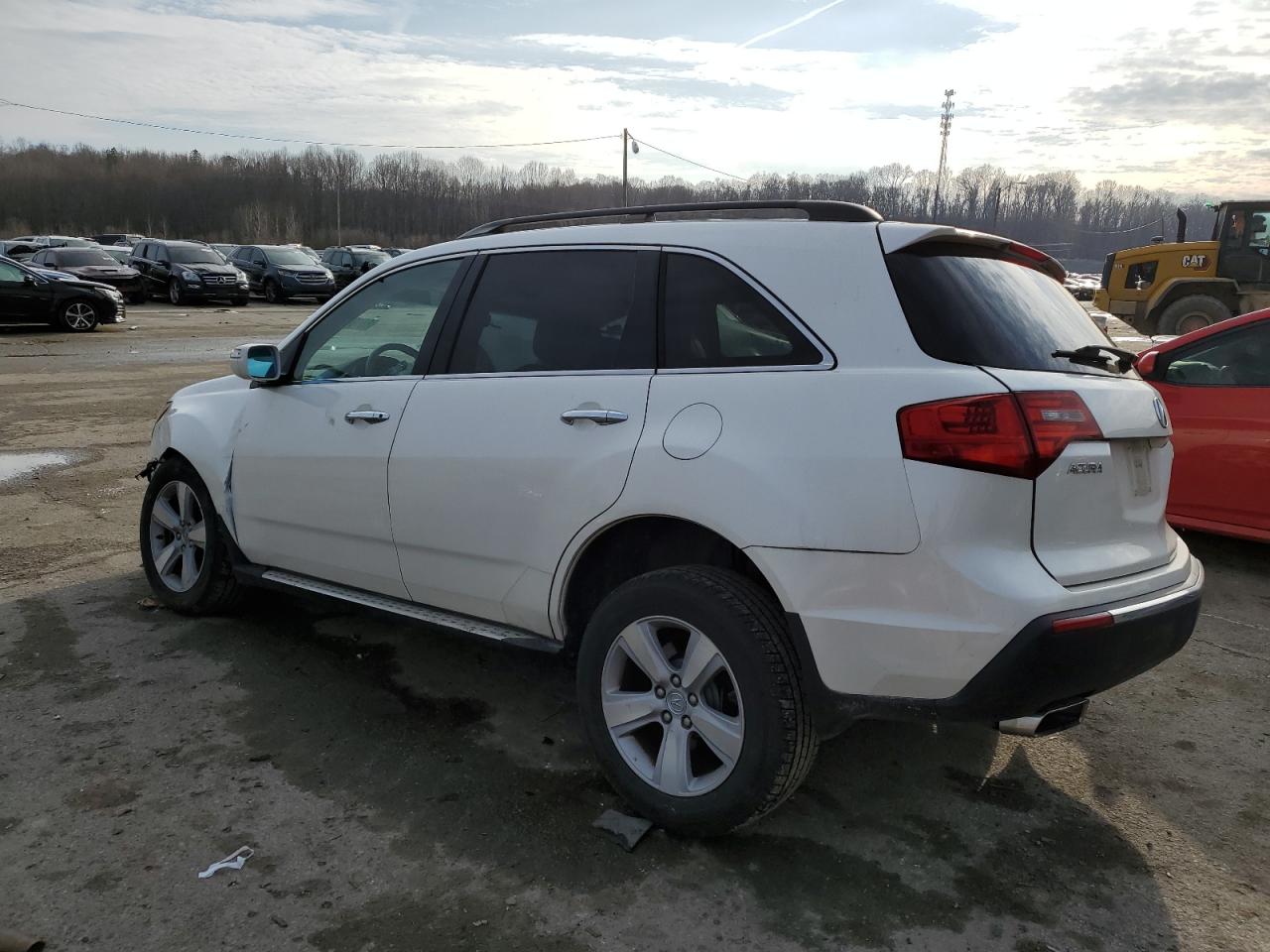 2011 Acura MDX VIN 2HNYD2H68BH505031 Copart auction photo, front end / rear end damage thumbnail 2