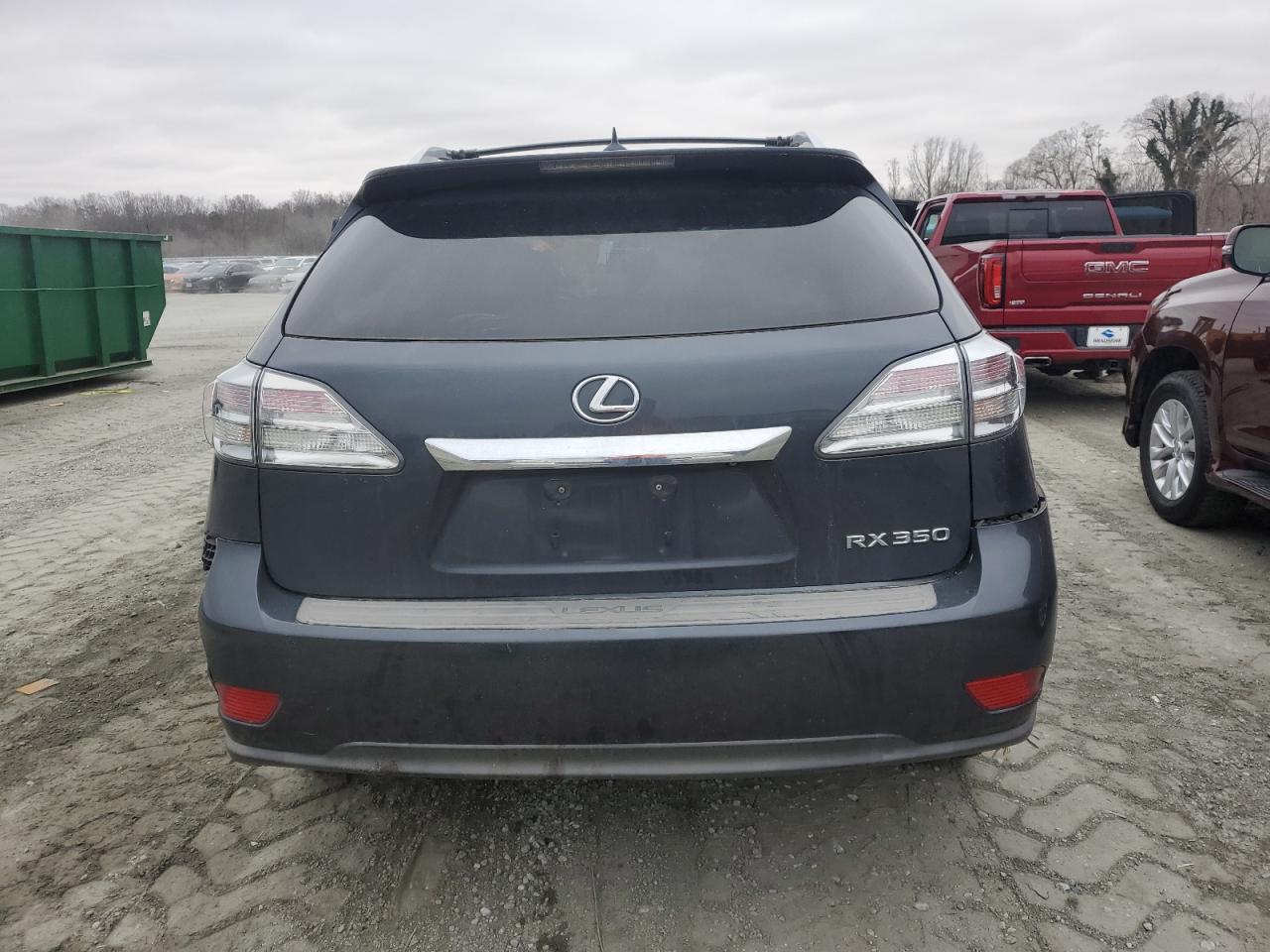 2011 Lexus RX VIN 2T2ZK1BA7BC060603 Copart auction photo, front end damage thumbnail 6