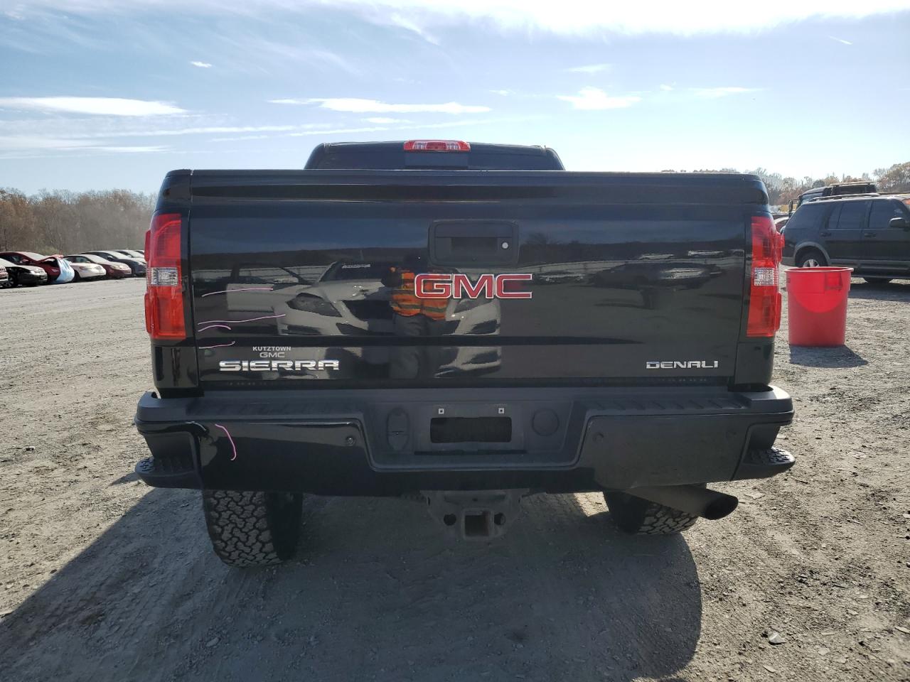 2018 GMC Sierra VIN 1GT12UEG4JF125691 Copart auction photo, front end damage thumbnail 6
