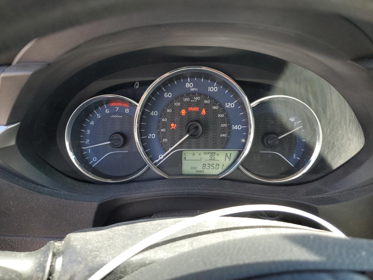 2014 Toyota Corolla VIN 5YFBPRHE2EP012365 Copart auction photo, front end damage thumbnail 9