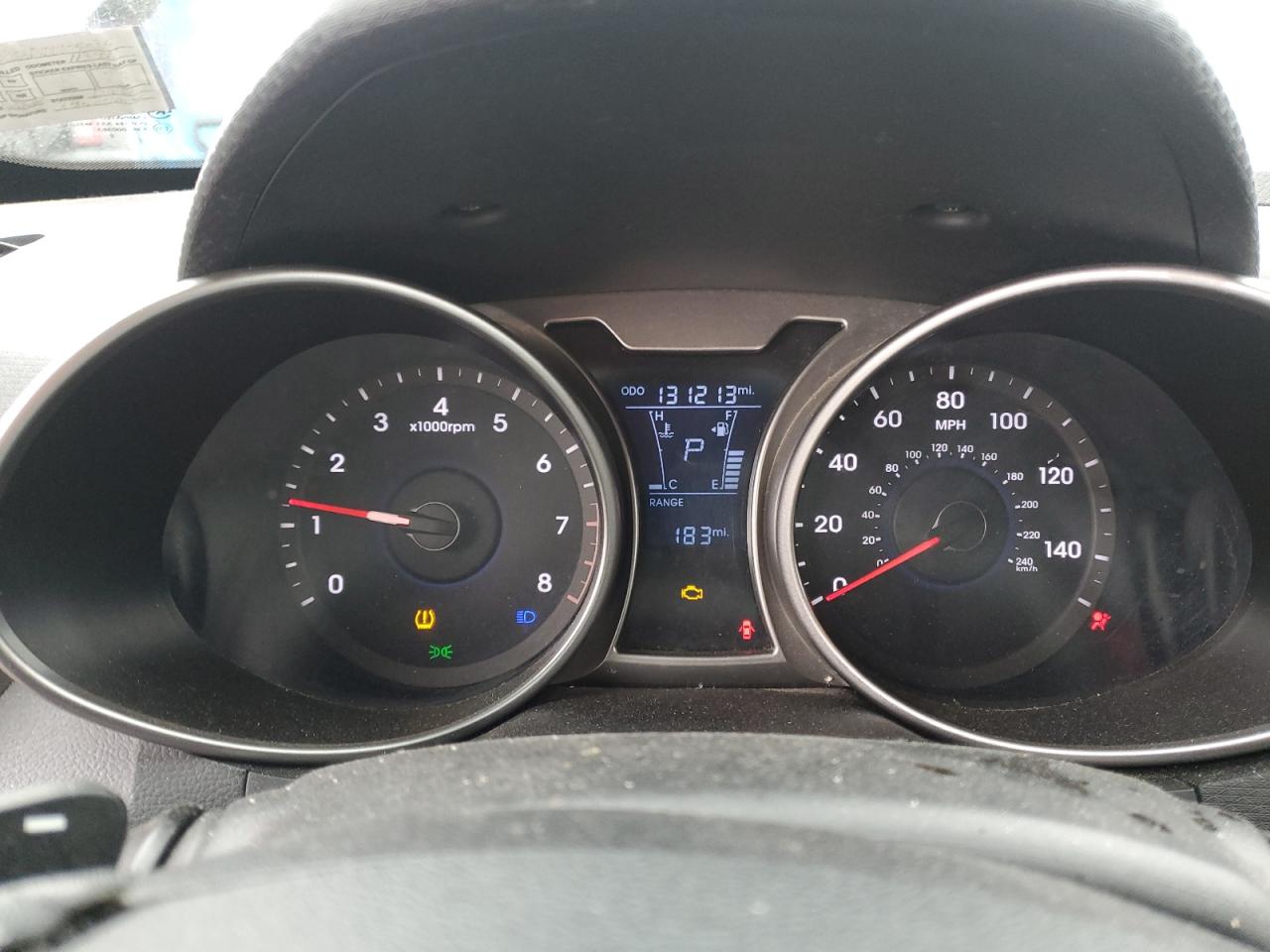 2013 Hyundai Veloster VIN KMHTC6AD1DU105035 Copart auction photo, side damage thumbnail 9