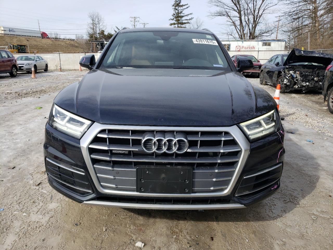 2018 Audi Q5 VIN WA1BNAFY8J2194628 Copart auction photo, rear end damage thumbnail 5