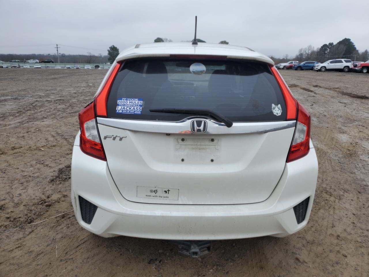 2015 Honda Fit VIN 3HGGK5H80FM746147 Copart auction photo, all over damage thumbnail 6