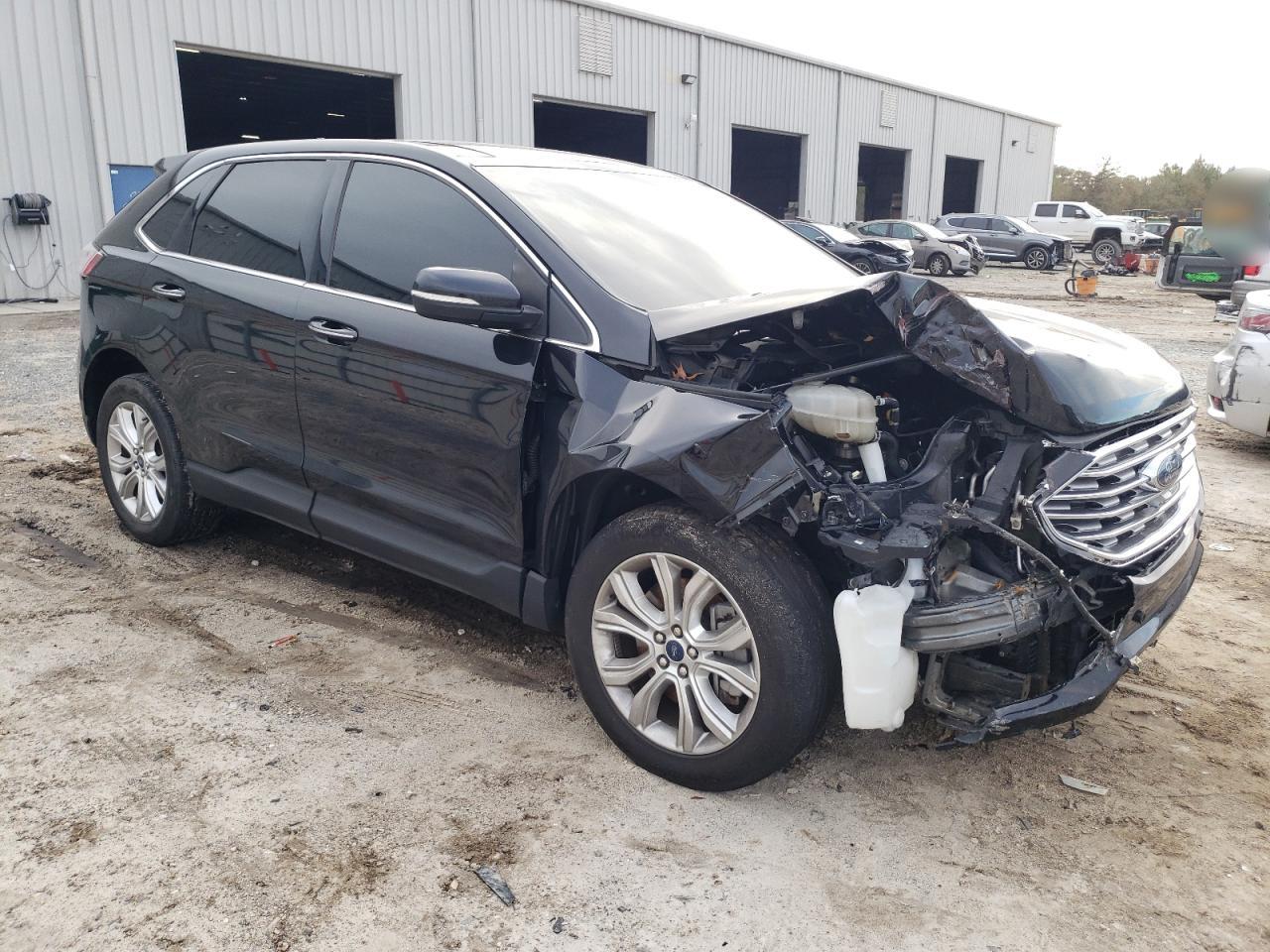 2022 Ford Edge VIN 2FMPK4K98NBA36922 Copart auction photo, front end damage thumbnail 4