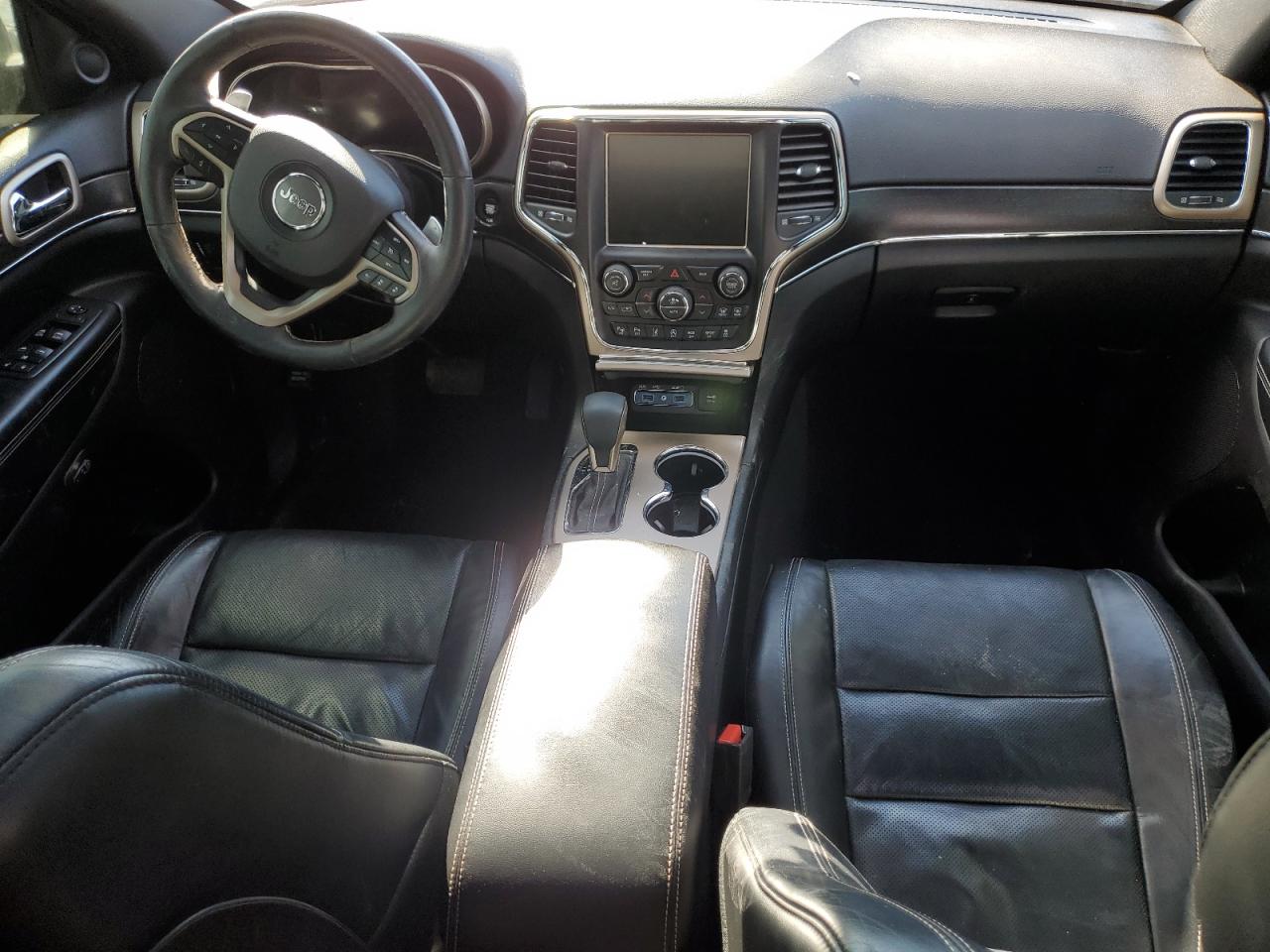 2017 Jeep Grand Cherokee VIN 1C4RJFBG7HC887639 Copart auction photo, front end / side damage thumbnail 8