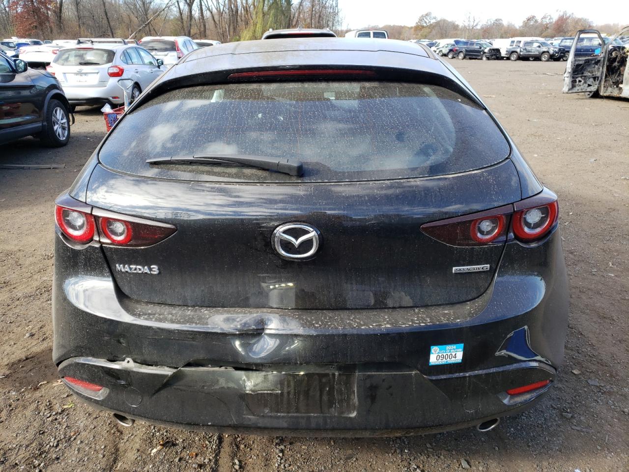 2024 Mazda 3 VIN JM1BPALM3R1713636 Copart auction photo, front end damage thumbnail 6