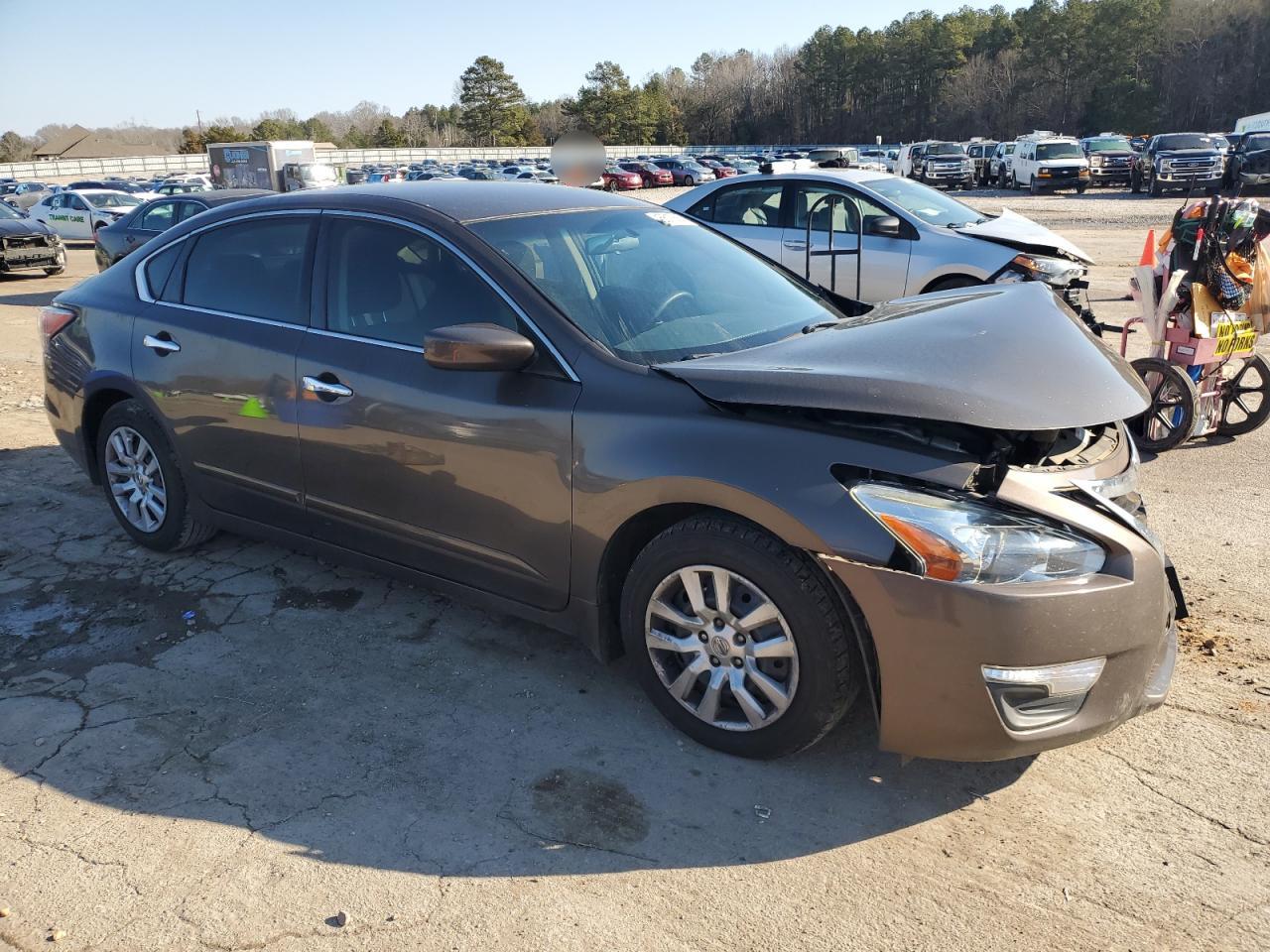 2014 Nissan Altima VIN 1N4AL3AP1EN378028 Copart auction photo, front end / side damage thumbnail 4