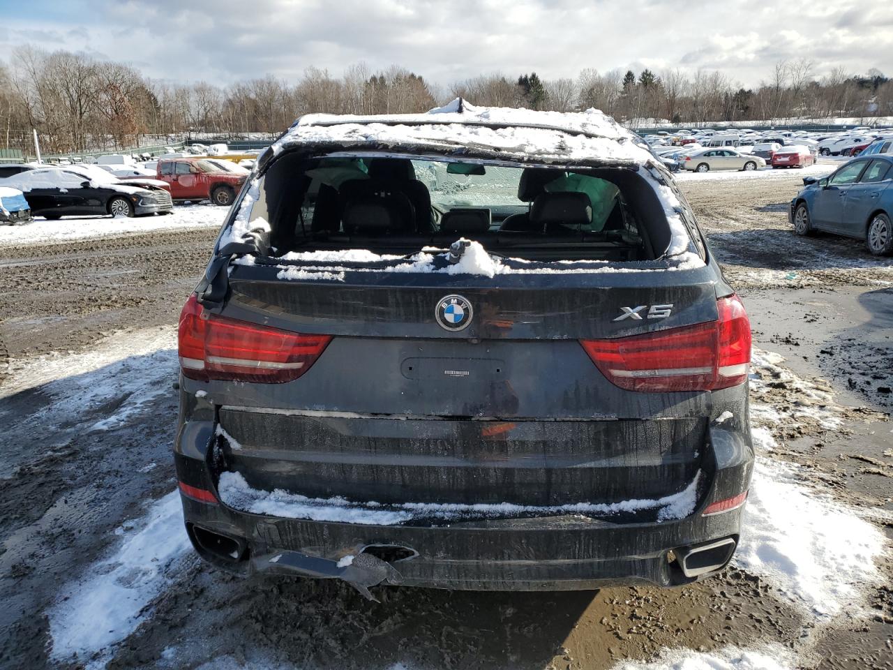 2016 BMW X5 VIN 5UXKR0C59G0P23621 Copart auction photo, all over / top/roof damage thumbnail 6