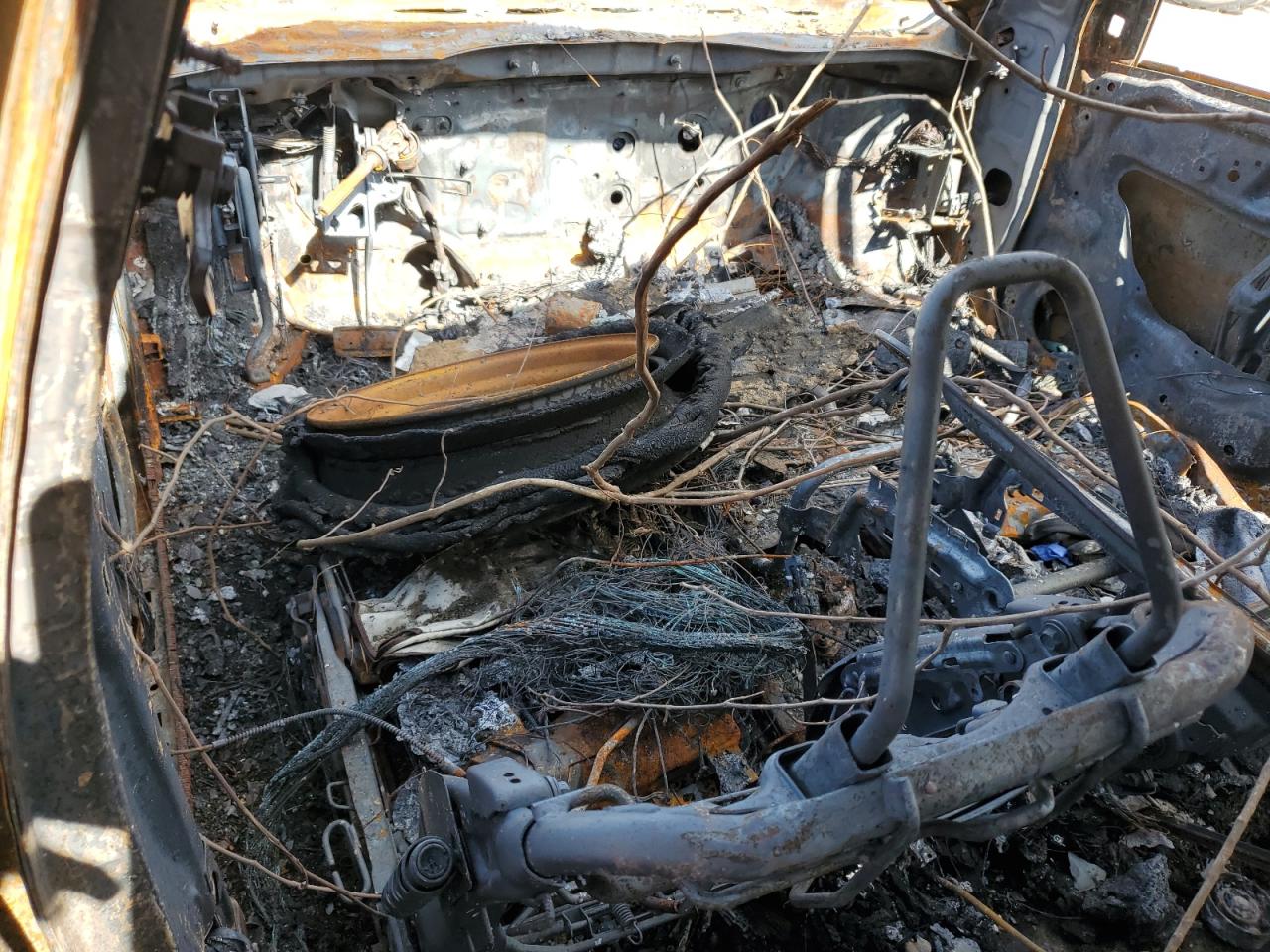 2010 Acura MDX VIN 2HNYD2H55AH503680 Copart auction photo, burn damage thumbnail 8