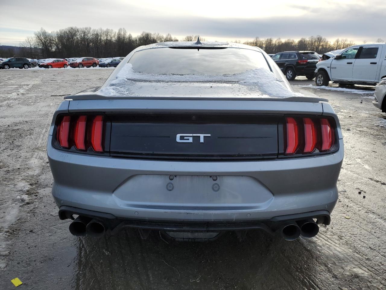 2021 Ford Mustang VIN 1FA6P8CF4M5157629 Copart auction photo, all over damage thumbnail 6