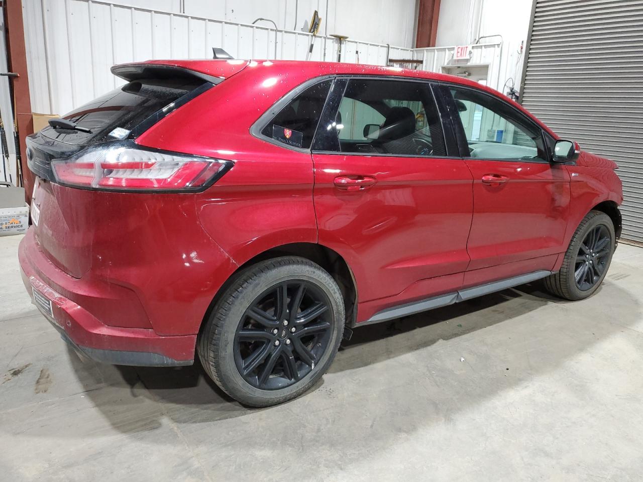 2020 Ford Edge VIN 2FMPK4J91LBB33491 Copart auction photo, front end damage thumbnail 3