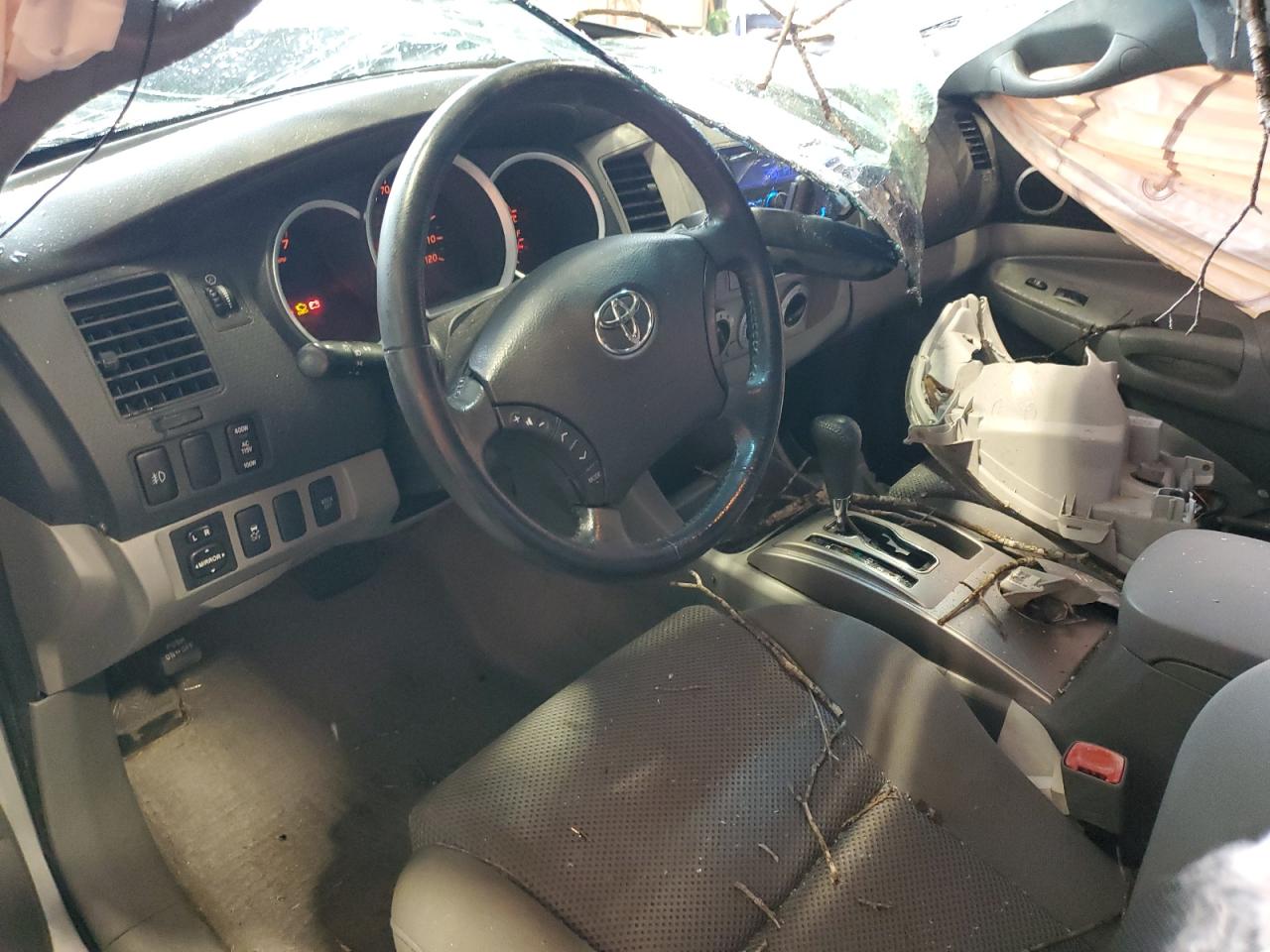 2009 Toyota Tacoma VIN 5TETU62N69Z664944 Copart auction photo, all over damage thumbnail 8