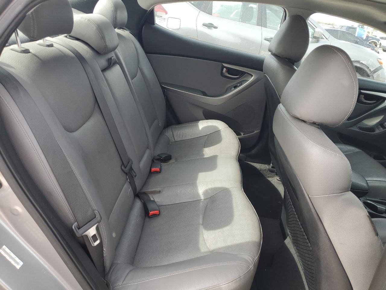 2012 Hyundai Elantra VIN KMHDH4AE3CU192146 Copart auction photo, front end / rear end damage thumbnail 10