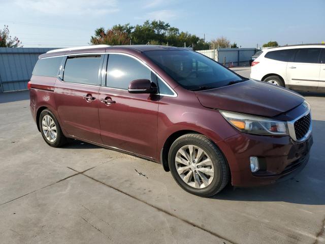 2015 KIA Sedona VIN KNDMC5C13F6050505 Copart auction photo, front end / minor dent/scratches damage thumbnail 4