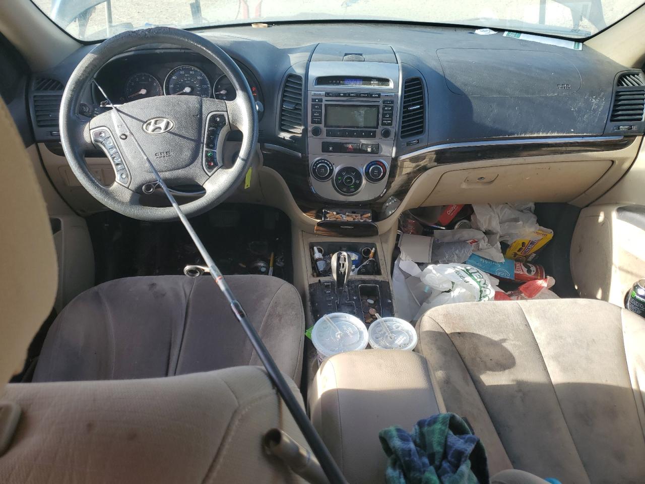 2010 Hyundai Santa Fe VIN 5NMSG3AB6AH340017 Copart auction photo, normal wear / mechanical damage thumbnail 8