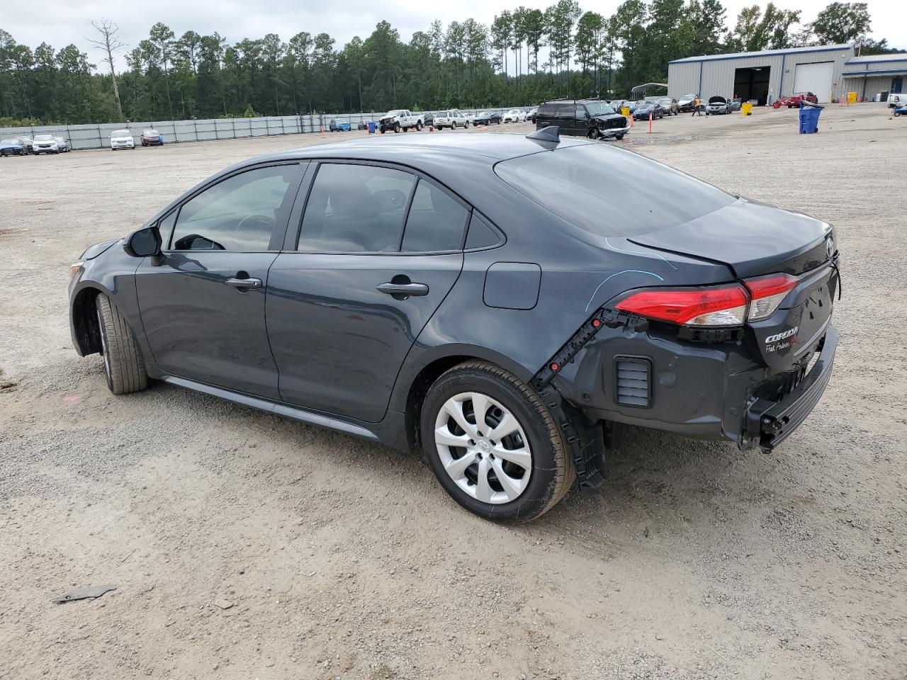 2024 Toyota Corolla VIN 5YFB4MDE3RP186131 Copart auction photo, rear end damage thumbnail 2