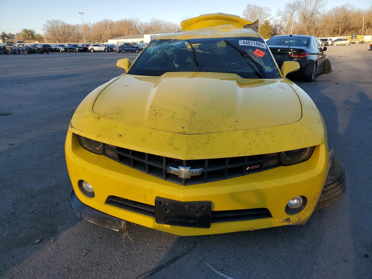 2011 Chevrolet Camaro VIN 2G1FC1ED3B9161320 Copart auction photo, rollover damage thumbnail 5