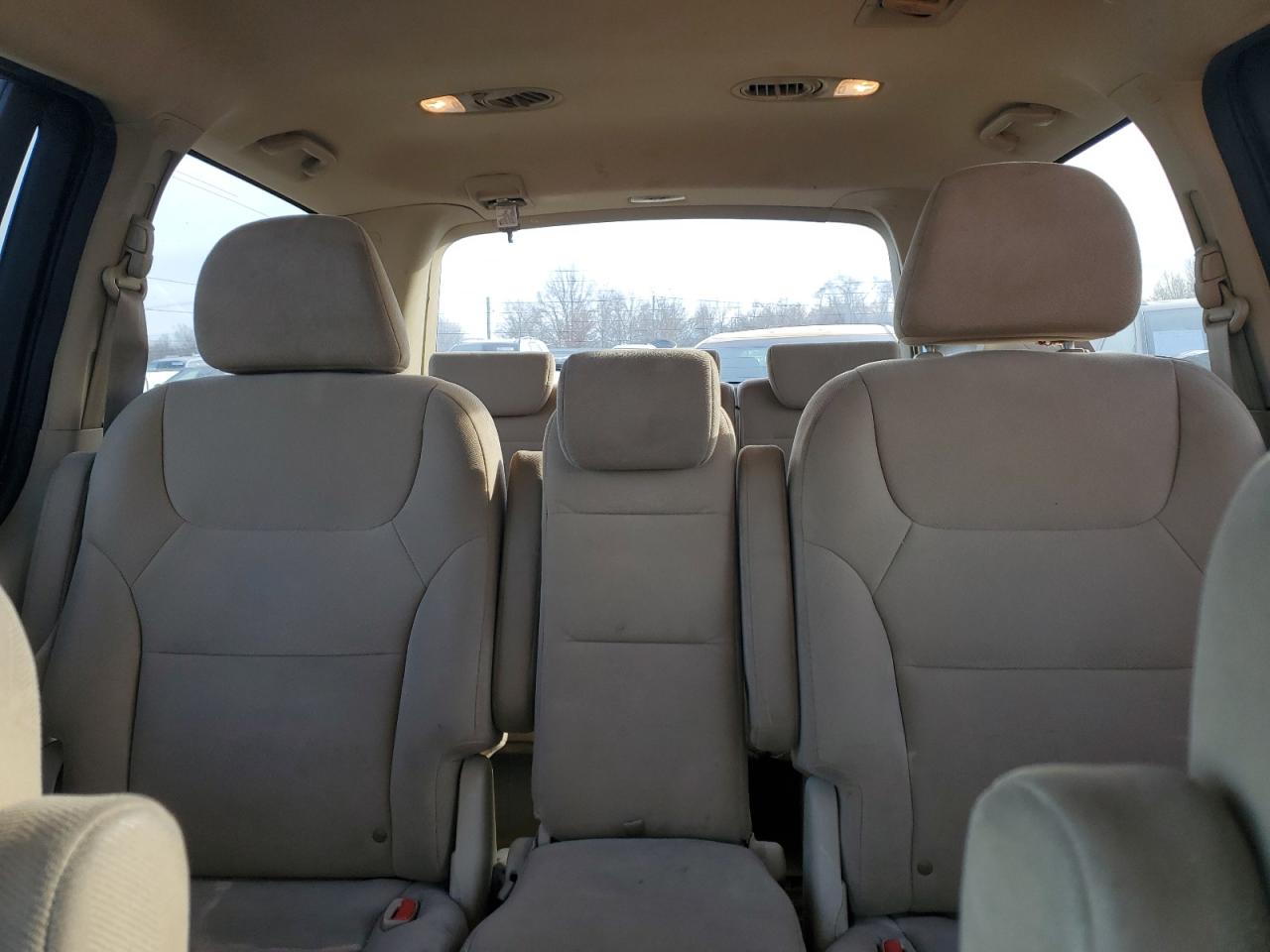 2009 Honda Odyssey VIN 5FNRL38419B412854 Copart auction photo, front end / rear end damage thumbnail 10