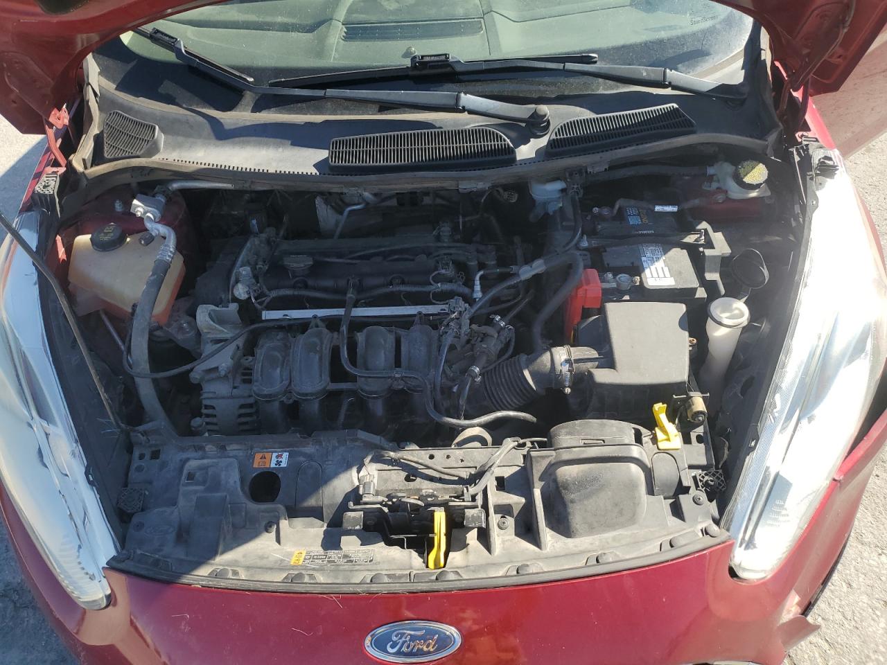 2017 Ford Fiesta VIN 3FADP4FJ2HM136178 Copart auction photo, front end / hail damage thumbnail 13
