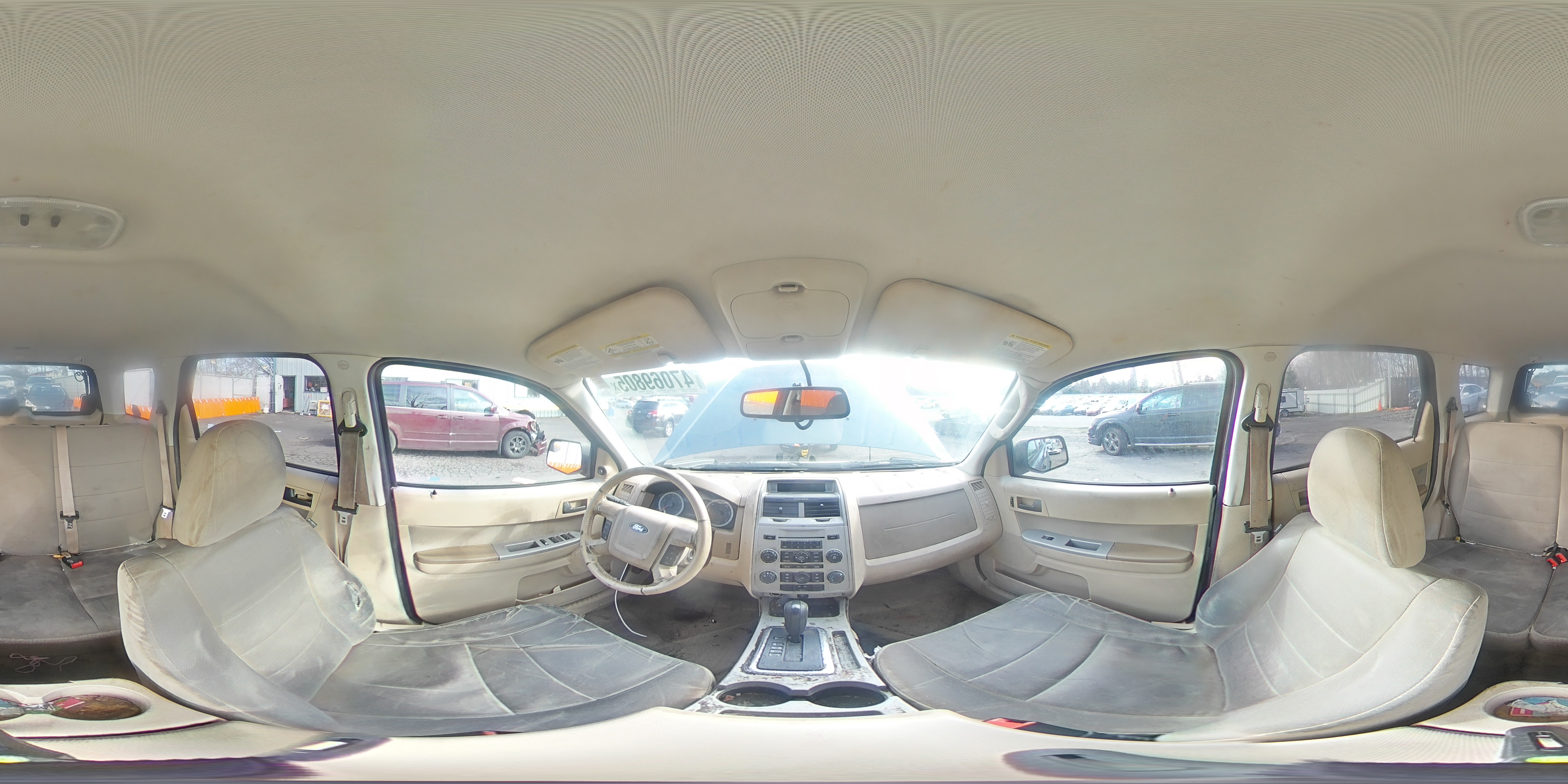 2012 Ford Escape VIN 1FMCU9D76CKC09521 Copart auction photo, rear end damage thumbnail 12