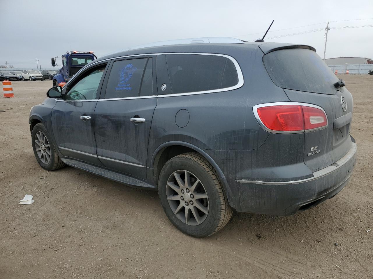 2013 Buick Enclave VIN 5GAKVCKD1DJ264776 Copart auction photo, front end damage thumbnail 2