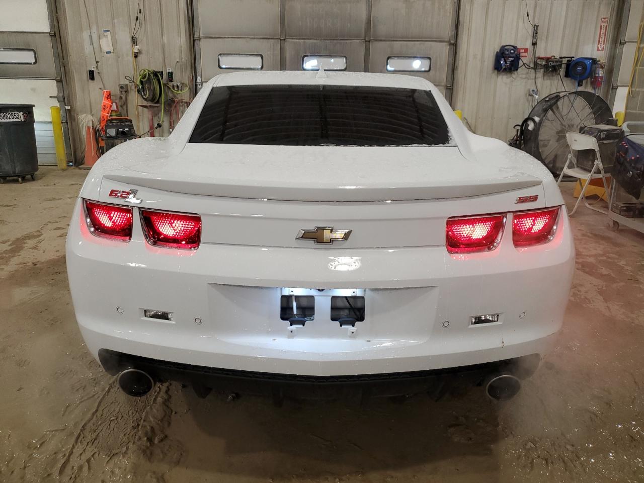 2013 Chevrolet Camaro VIN 2G1FK1EJXD9162878 Copart auction photo, side / front end damage thumbnail 6
