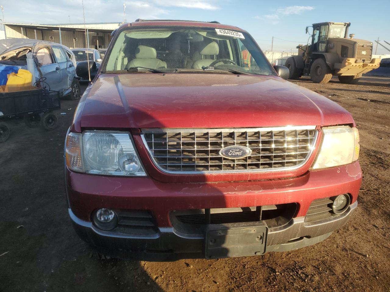 2004 Ford Explorer VIN 1FMZU73W14UA19686 Copart auction photo, side / front end damage thumbnail 5