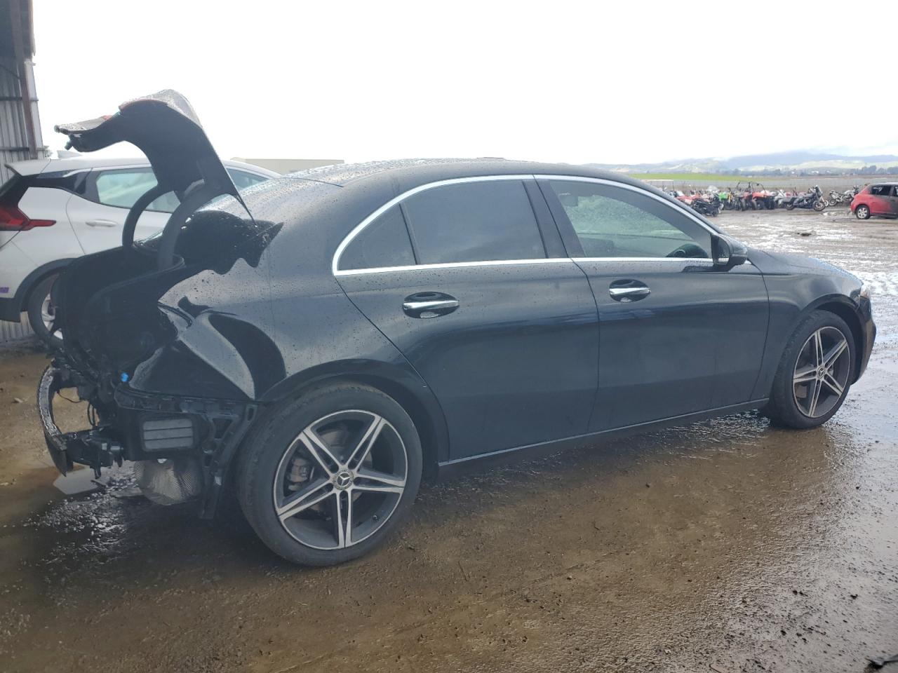 2021 Mercedes-Benz A-klasse VIN W1K3G4EB2MJ315124 Copart auction photo, front end / rear end damage thumbnail 3
