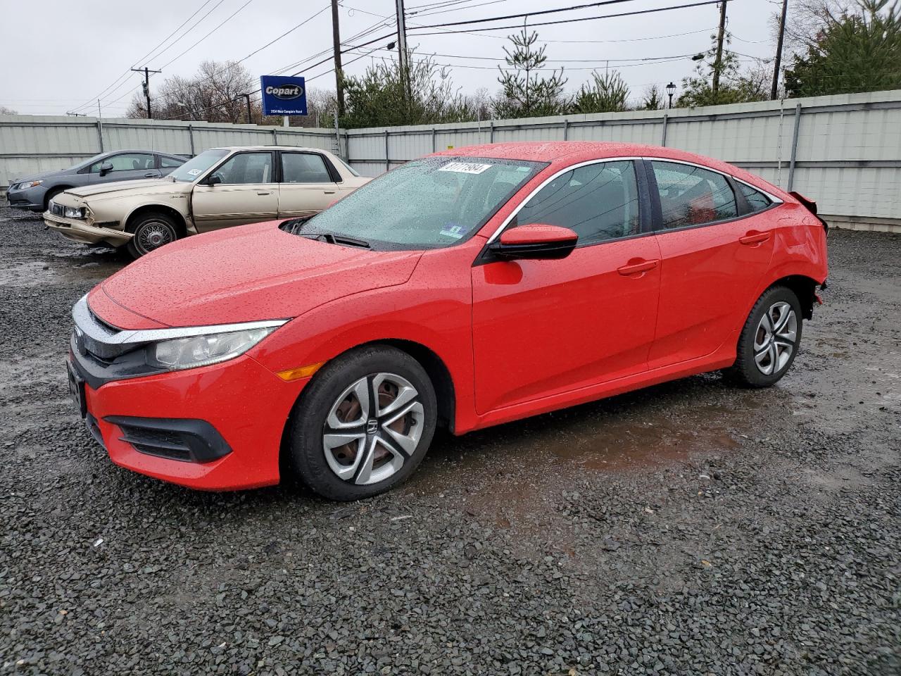 2017 Honda Civic VIN 2HGFC2F54HH508013