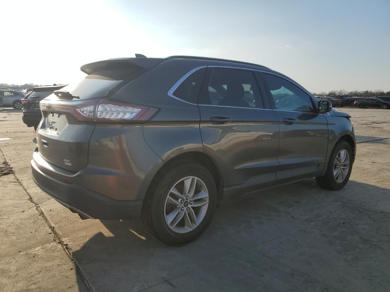 2018 Ford Edge VIN 2FMPK3J95JBB62886 Copart auction photo, front end / hail damage thumbnail 3