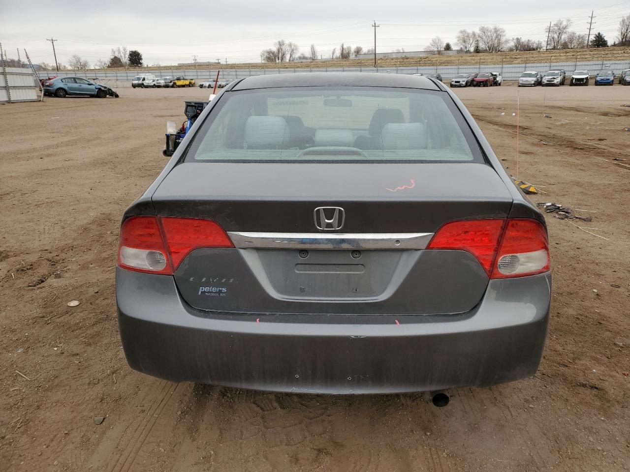 2009 Honda Civic VIN 2HGFA16559H323132 Copart auction photo, front end / rear end damage thumbnail 6