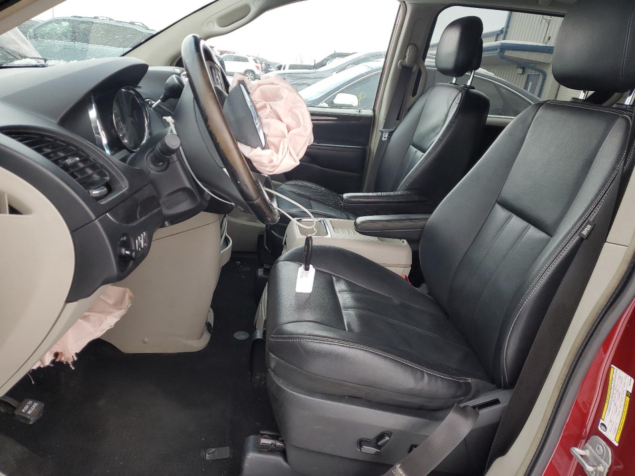 2014 Chrysler Town & Country VIN 2C4RC1BGXER449097 Copart auction photo, front end damage thumbnail 7