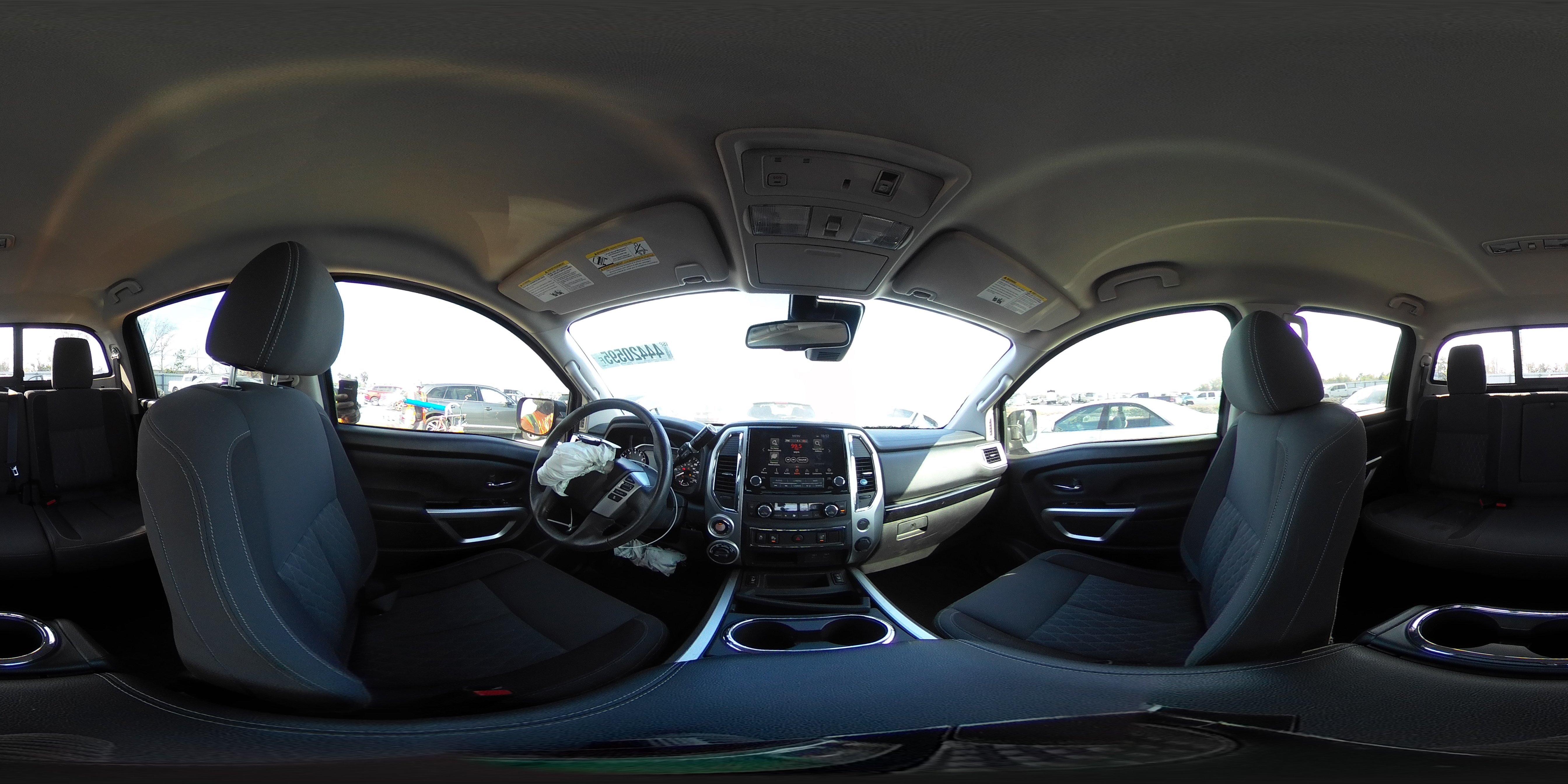 2021 Nissan Titan VIN 1N6AA1ED1MN503948 Copart auction photo, front end damage thumbnail 12