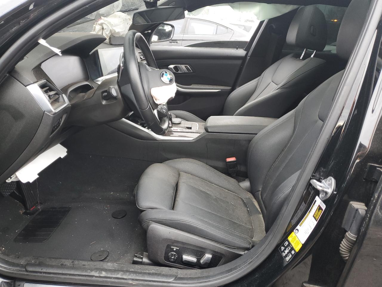 2020 BMW 3er VIN 3MW5R7J08L8B07064 Copart auction photo, front end / side damage thumbnail 7