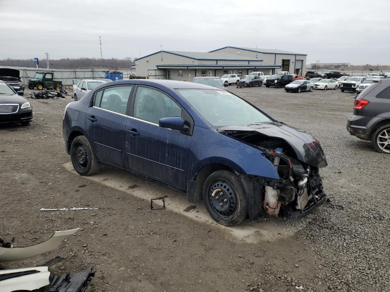 2008 Nissan Sentra VIN 3N1AB61E08L747286 Copart auction photo, front end damage thumbnail 4