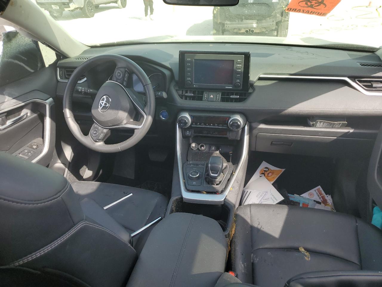2022 Toyota RAV 4 VIN JTMB6RFV8ND078749 Copart auction photo, side damage thumbnail 8