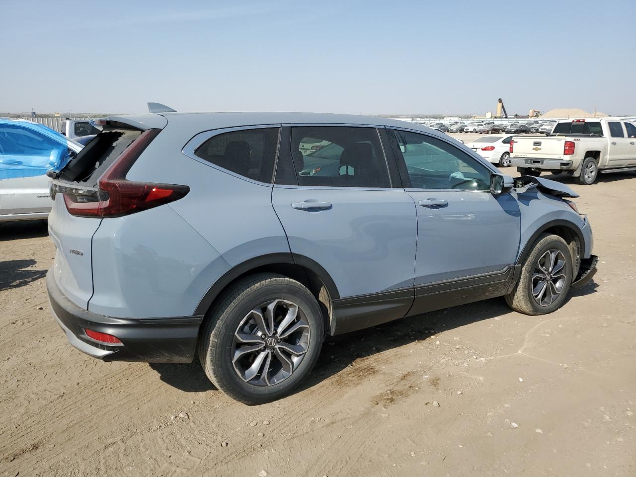 2022 Honda CR-V VIN 7FARW2H80NE051362 Copart auction photo, undercarriage / front end damage thumbnail 3