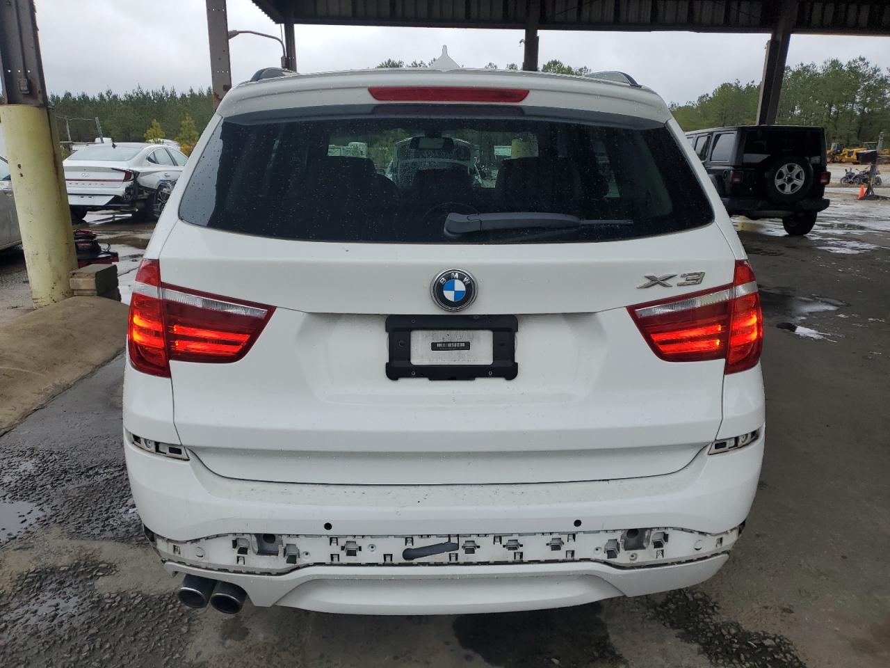 2017 BMW X3 VIN 5UXWX9C5XH0T06196 Copart auction photo, front end damage thumbnail 6