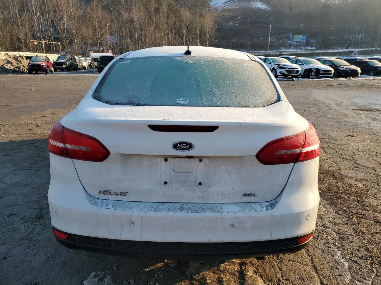 2018 Ford Focus VIN 1FADP3H26JL228627 Copart auction photo, all over damage thumbnail 6