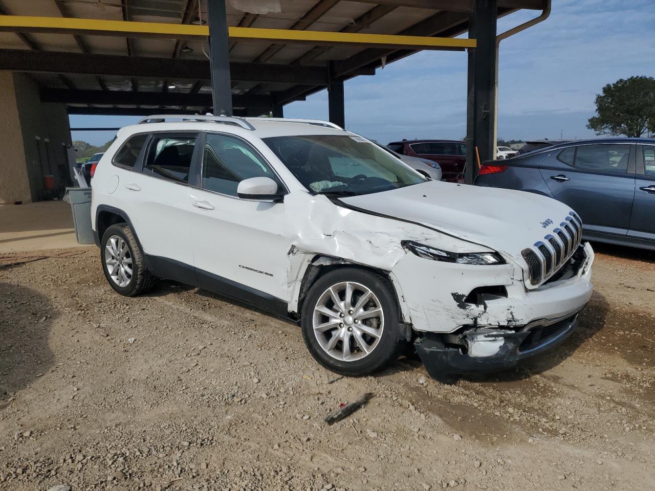 2014 Jeep Grand Cherokee VIN 1C4PJLDS3EW221279 Copart auction photo, front end / side damage thumbnail 4