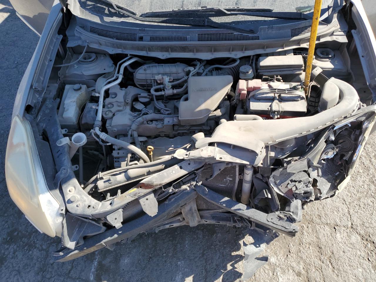 2013 Nissan Rogue VIN JN8AS5MT9DW026099 Copart auction photo, front end damage thumbnail 11