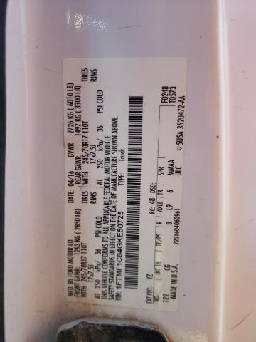 2016 Ford F-150 VIN 1FTMF1C84GKE50725 Copart auction photo, minor dent/scratches damage thumbnail 12