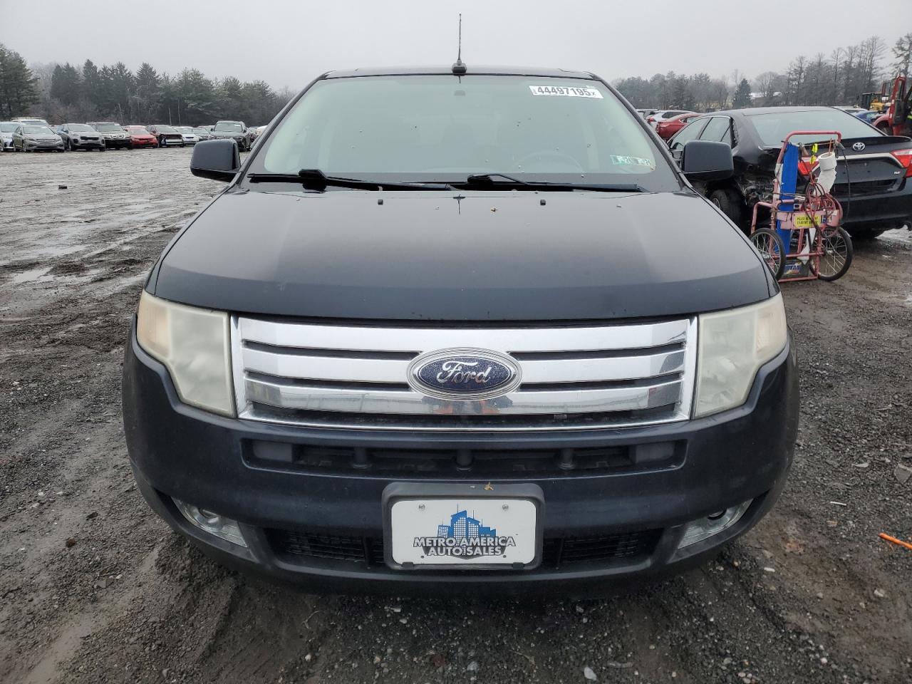 2008 Ford Edge VIN 2FMDK48C48BA44347 Copart auction photo, rear end / side damage thumbnail 5