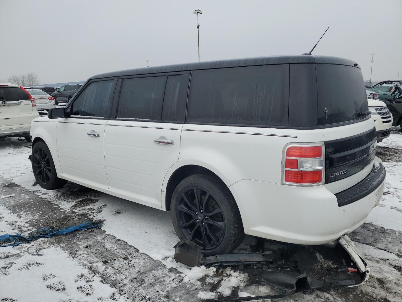 2016 Ford Flex VIN 2FMHK6DT3GBA10613 Copart auction photo, front end damage thumbnail 2