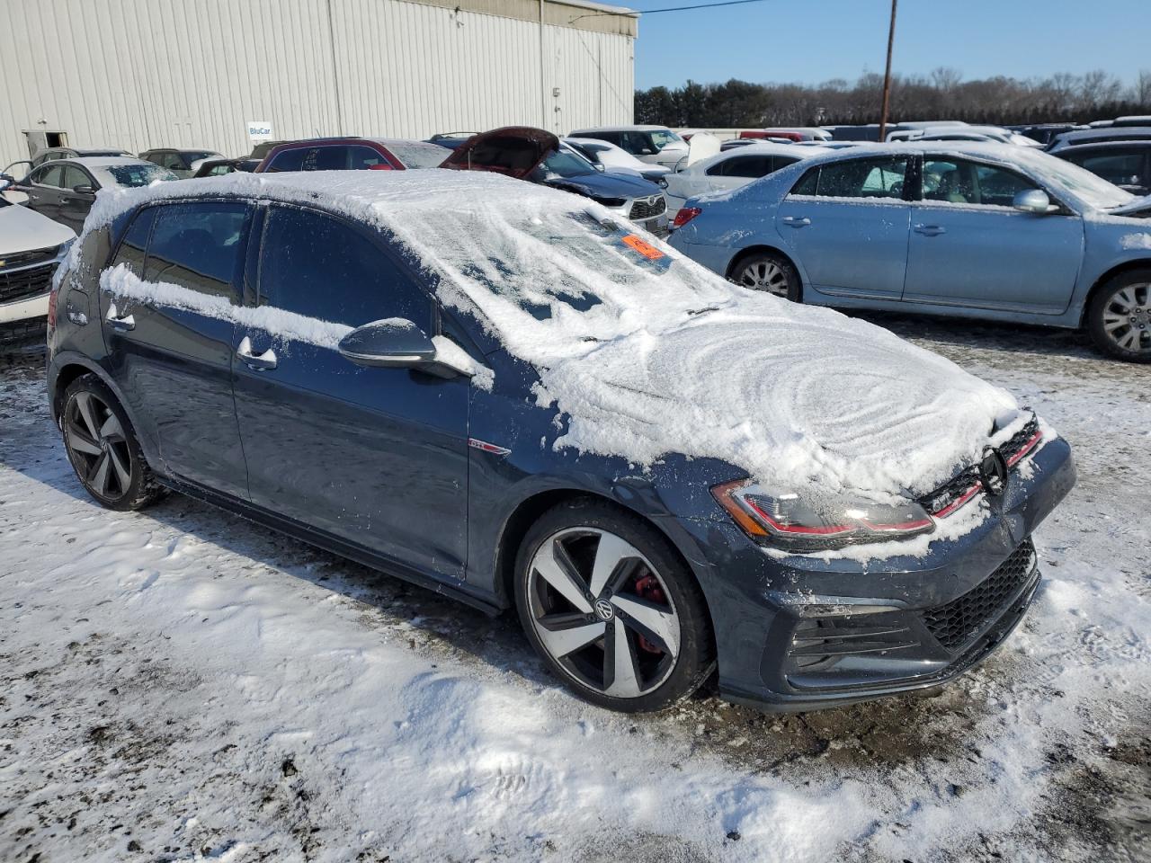 2018 Volkswagen GTI VIN 3VW547AU4JM260465 Copart auction photo, front end damage thumbnail 4