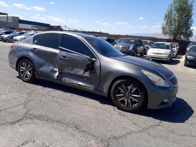2013 Infiniti G VIN JN1CV6AP8DM725022 Copart auction photo, side / front end damage thumbnail 4