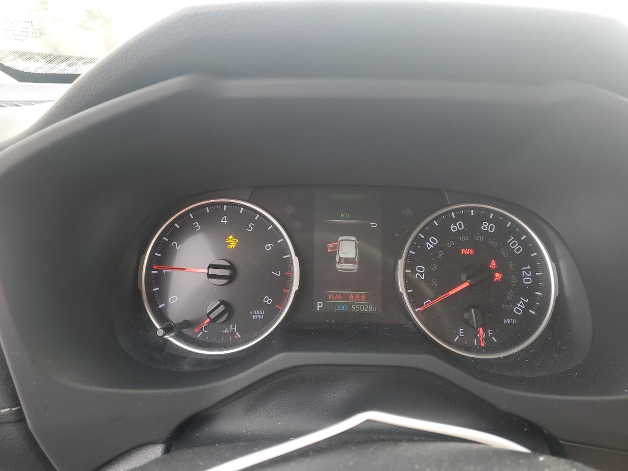 2019 Toyota RAV 4 VIN JTMH1RFV1KD516239 Copart auction photo, front end damage thumbnail 9