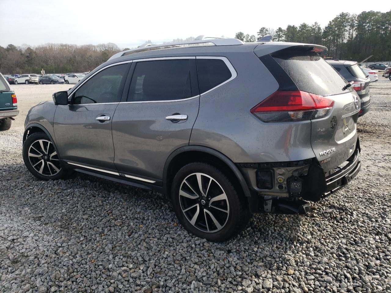 2018 Nissan Rogue VIN JN8AT2MT1JW456474 Copart auction photo, all over damage thumbnail 2