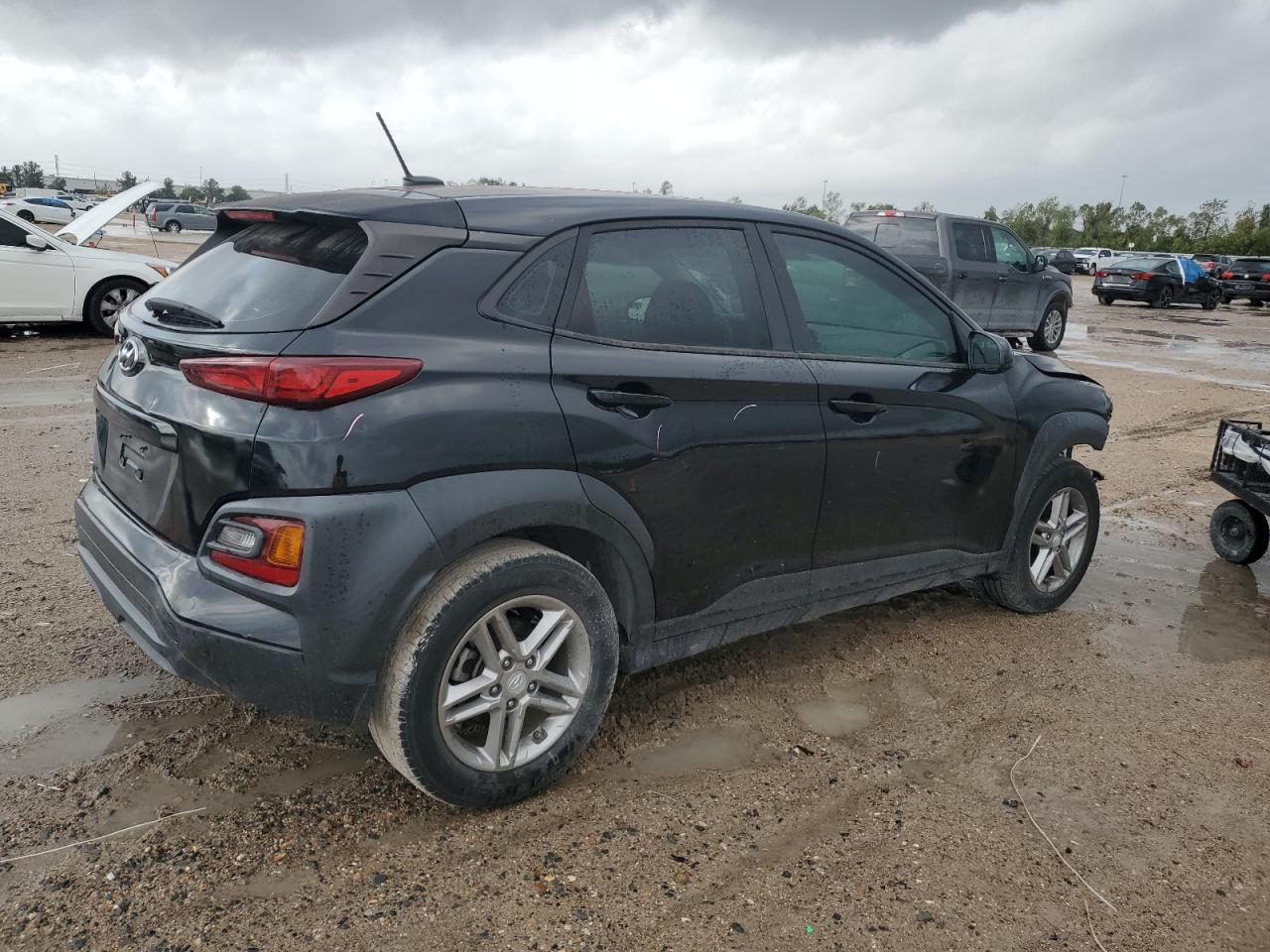 2018 Hyundai Kona VIN KM8K12AA4JU103078 Copart auction photo, front end damage thumbnail 3