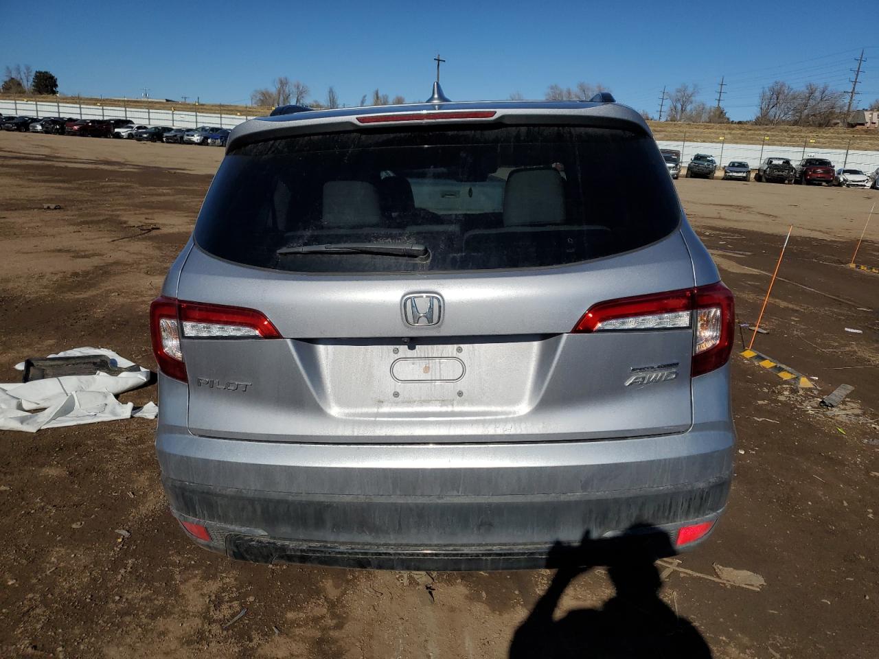 2022 Honda Pilot VIN 5FNYF6H27NB061798 Copart auction photo, front end / undercarriage damage thumbnail 6